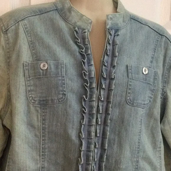 Ruby Rd. Jean Jacket - Picture 2 of 8